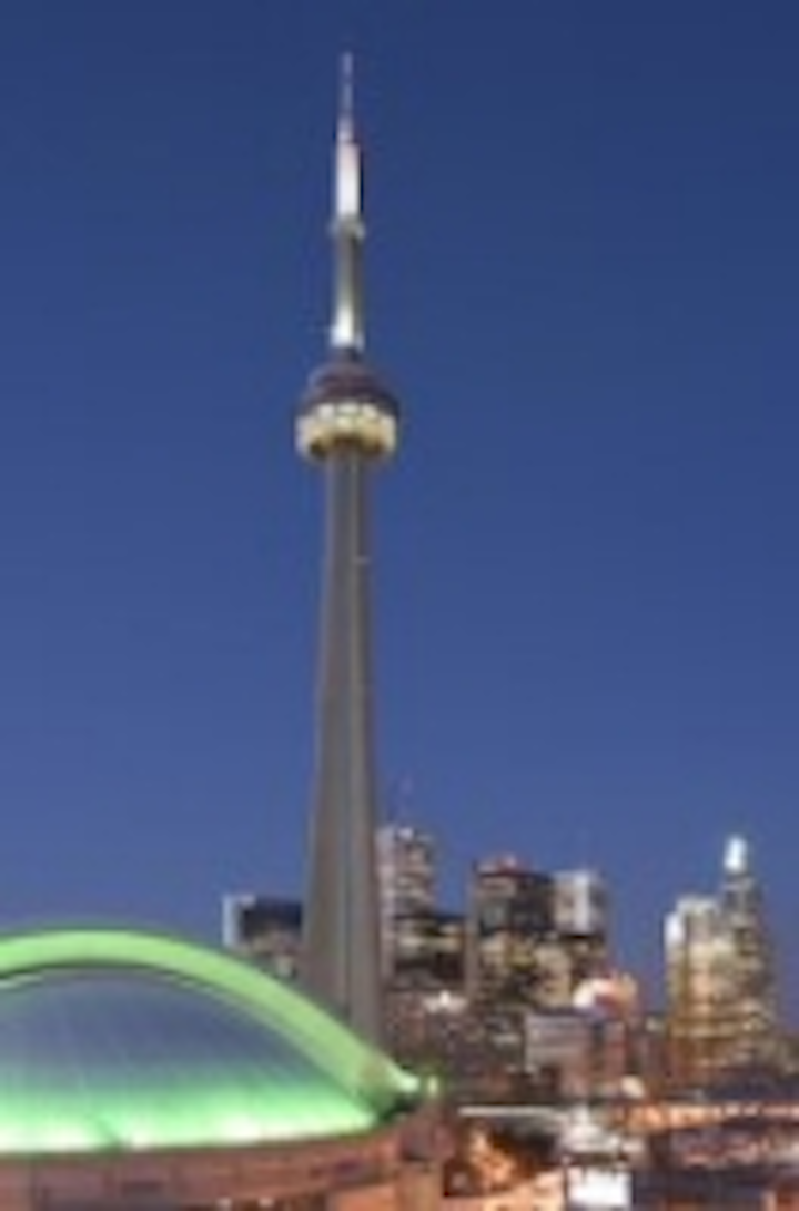 Cn Tower In Toronto Receives Led Lighting Treatment Leds Magazine