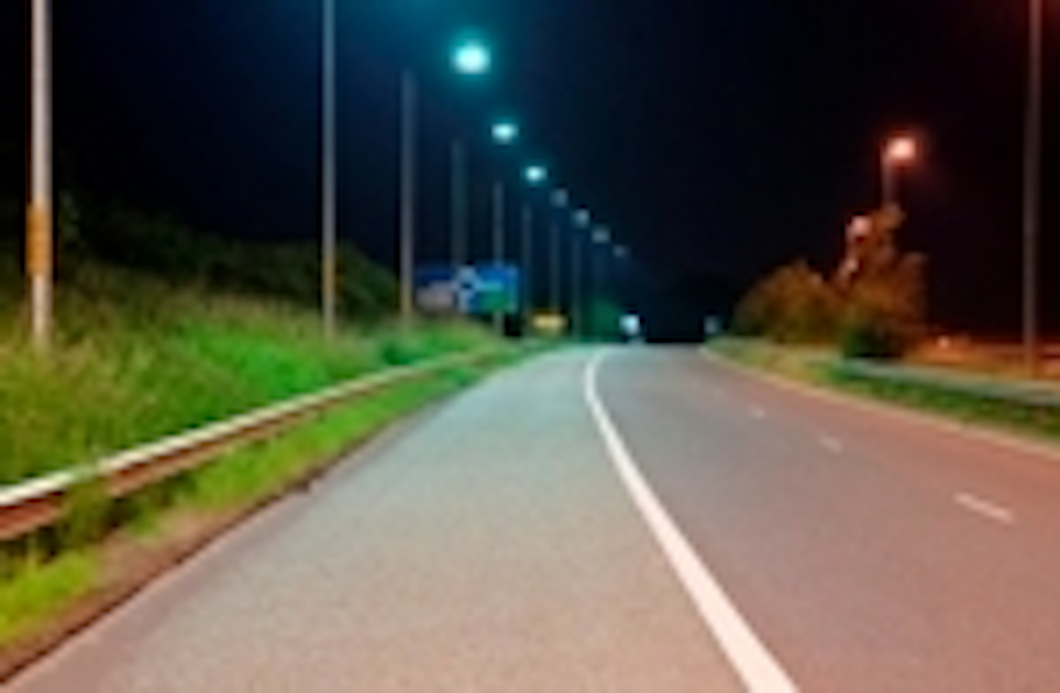 LED street lights improve visibility at UK highway junction | LEDs Magazine