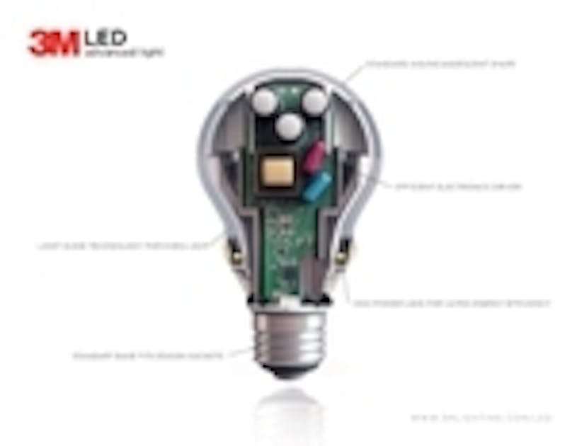 gangpad domineren Interpreteren 3M announces novel approach to an LED retrofit lamp | LEDs Magazine