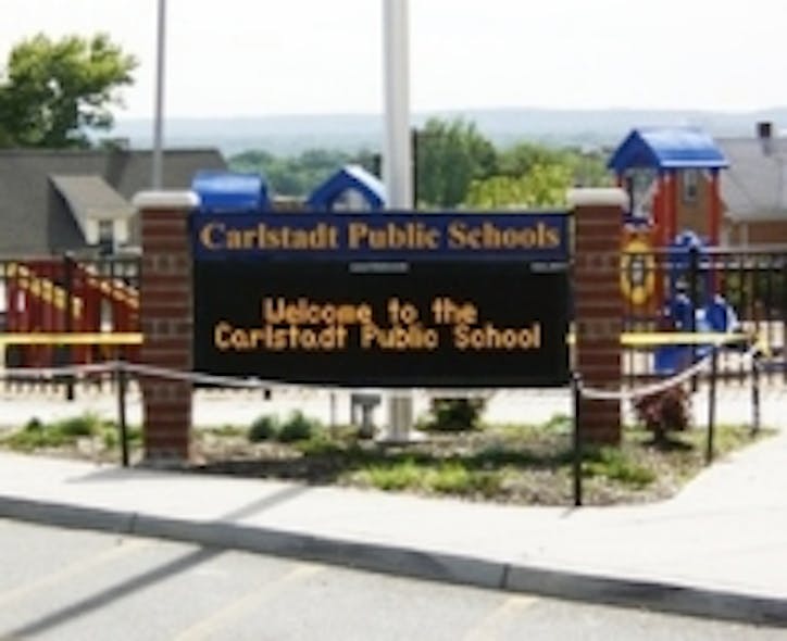 Carlstadt Public Schools EnergyEfficient, Programmable LED Display