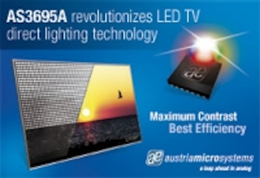 austriamicrosystems announces new highprecision LED driver ICs with