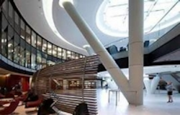 Content Dam Leds En Ugc 2011 08 Designed Architectural Lighting Uses Xicato Spot Modules To Light Pricewaterhousecoopers Building Leftcolumn Article Thumbnailimage File