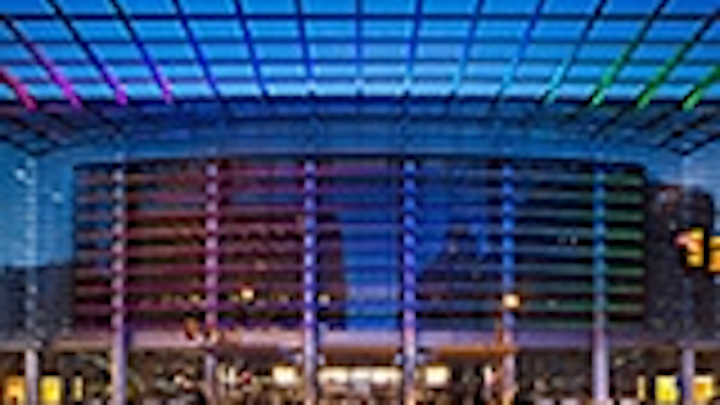 Content Dam Leds En Ugc 2013 01 Lumenpulse Lights Entrance To Lightfair 2013 Venue Leftcolumn Article Thumbnailimage File