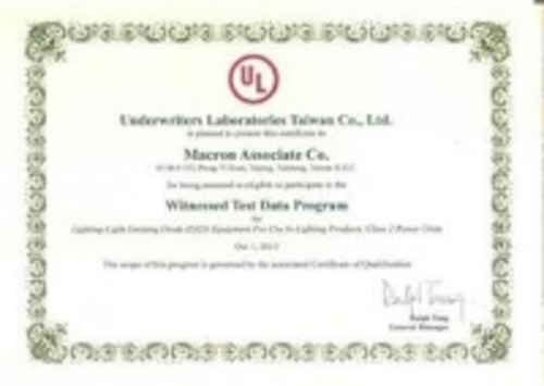 Content Dam Leds En Ugc 2013 11 Macron Lighting Receives Ul Witness Testing Data Program Lab Certificate Leftcolumn Article Thumbnailimage File
