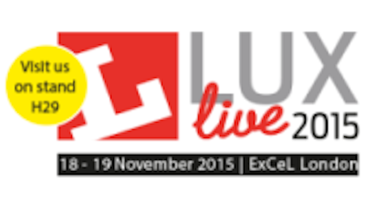 Helvar will exhibit its latest lighting controls at LuxLive 2015