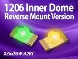 SunLED&apos;s latest 1206 packaged LED is reverse mount with inner dome lens