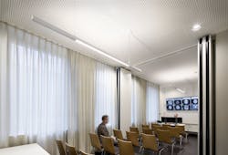 In the latest roundup of smart lighting news, Zumtobel has added connected lighting across many areas in a Berlin hospital project. (Photo credit: Image courtesy of Zumtobel.)