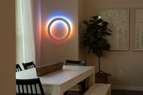 Rocket Life Circle Light Dining Room