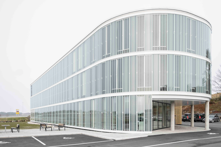 Atea’s Stavanger office is a new build, making it a good match for PoE lighting. (Photo credit: Image courtesy of Signify.)