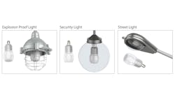 LED Bulbs for Explosion Proof and Air Tight Fixtures