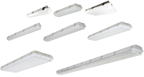 The Complete Lineup of our LED Advantage Vaportight Fixtures