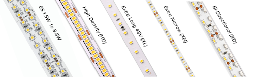 argetti has expanded their most sought after linear tape light with additional selections of color temperatures and wattages.