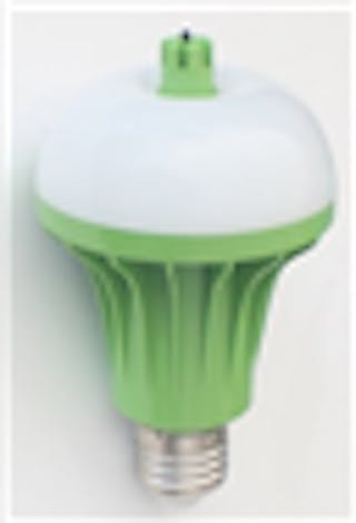 Led purification store fixture green