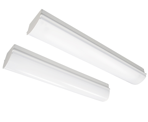 The Liberty LED Linear Fixture - 2' Short Radial and Full Radius Shown