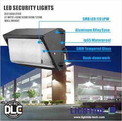 DLC Qualified LED Wall Pack Light