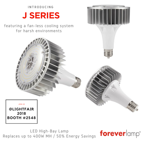 New Industrial Fan-less LED High-Bay Lamp for Harsh Environments