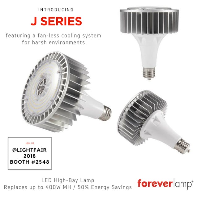 New Industrial Fan-less LED High-Bay Lamp for Harsh Environments
