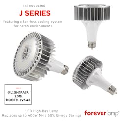 New Industrial Fan-less LED High-Bay Lamp for Harsh Environments