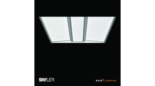 Skyler Recessed Volumetric Flat Panel Luminaire With Flat Optix