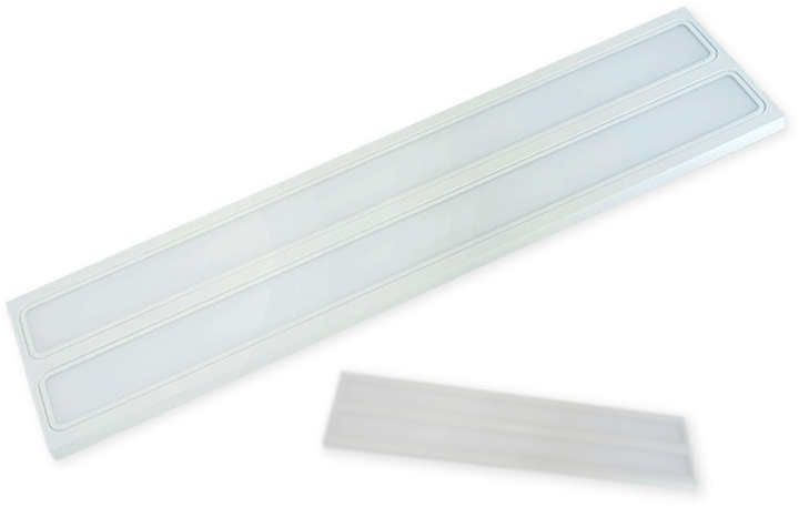 LED TROFFERS AND PANELS