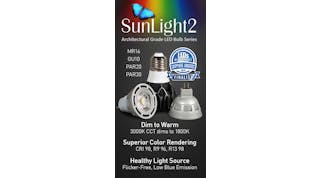 2019 Sapphire Awards Finalist SunLight2 LED Bulb and Light Engine