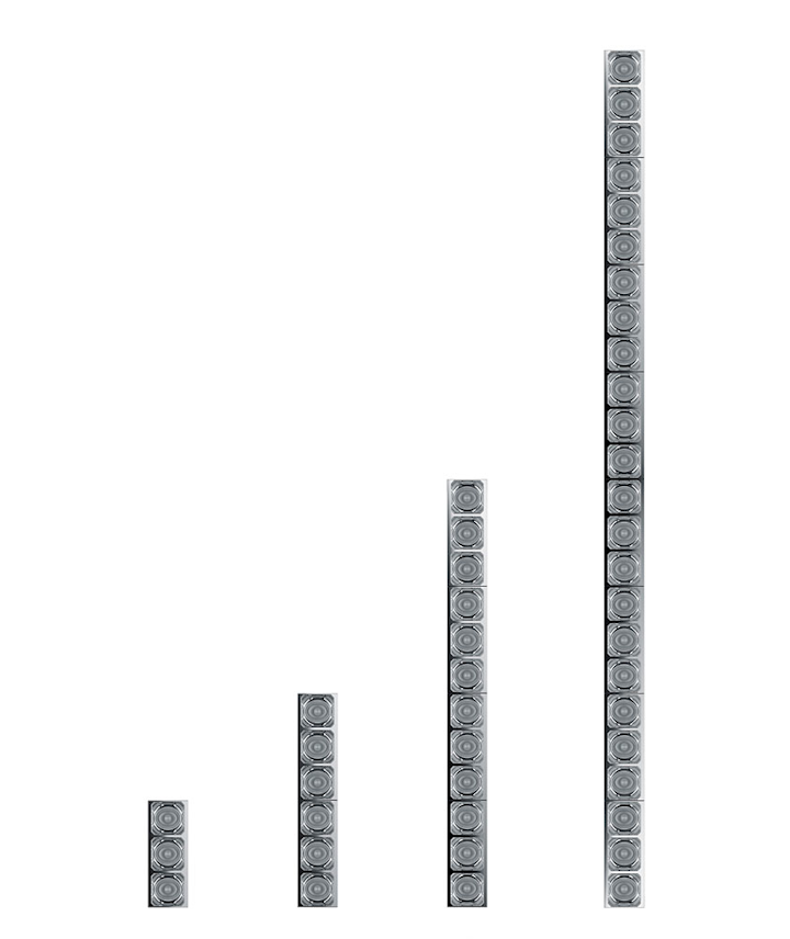 Compar is available in the four lengths, resulting in outputs from 630lm to a powerful 6600lm for high illuminances particularly in high rooms. © ERCO GmbH, www.erco.com