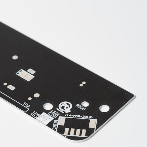 Ceramic LED pcb in alumina with black coating