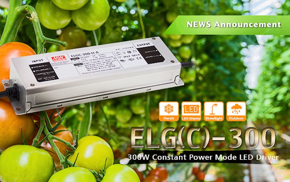 ELG C 300 Series 300W Constant Power Mode LED Driver LEDs Magazine