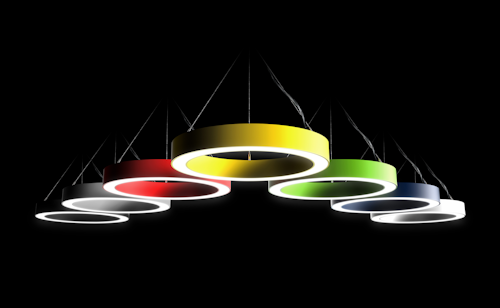 M-Line Halo Feature LED Luminaire - Mount Lighting Ltd