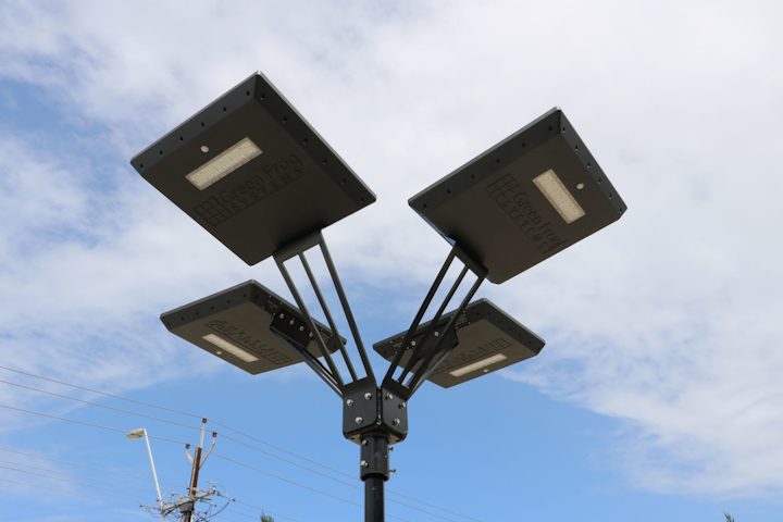 Quad Head GFS-STEALTH pictured - Also available in Twin Head or single pole mount.