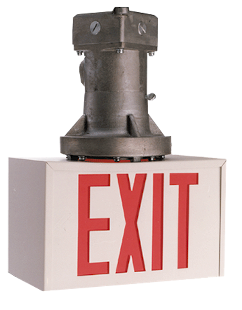 Class 1 Division 1 Exit Sign