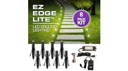 The EZ EDGE LITE Kit are easily installed to light pathways and walkways.