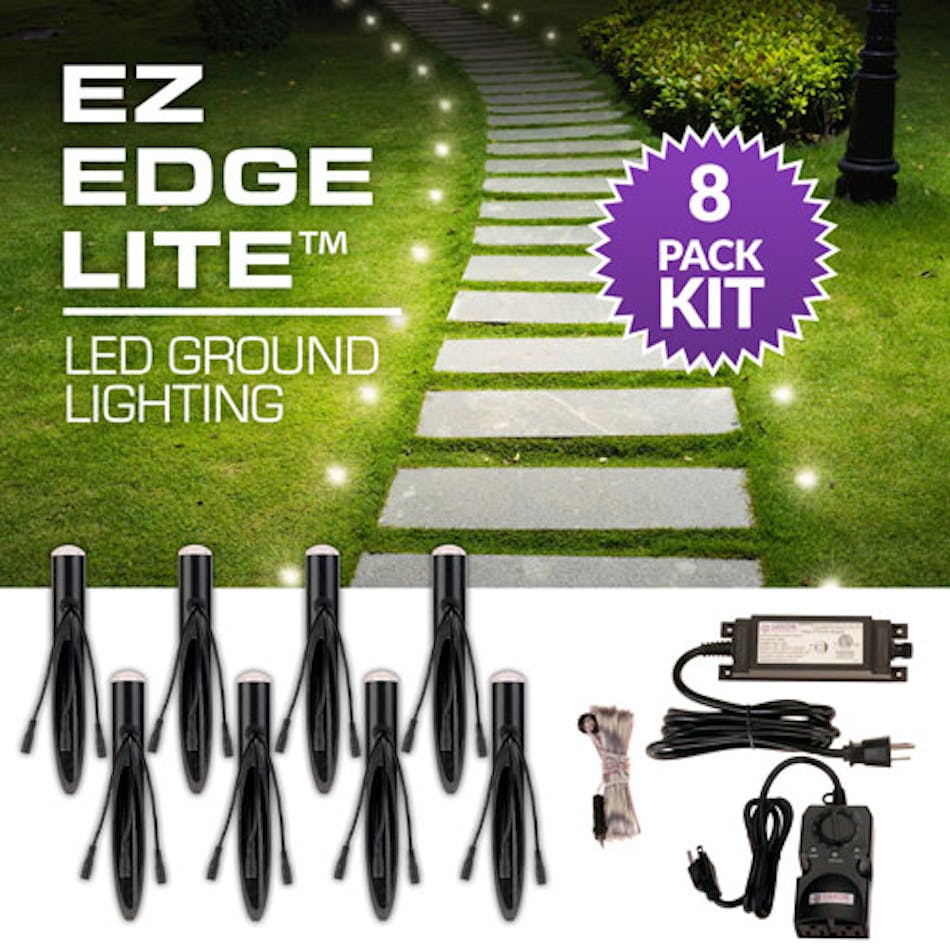 The EZ EDGE LITE Kit are easily installed to light pathways and walkways.