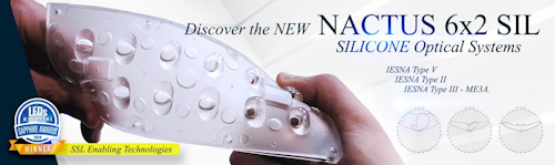 NACTUS 6x2 SIL - SILICONE OPTICAL SYSTEMS for POWER LEDS