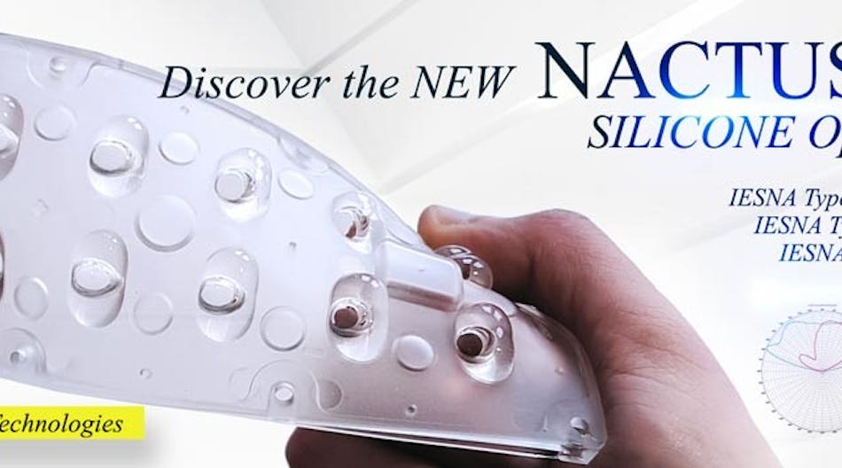 NACTUS 6x2 SIL - SILICONE OPTICAL SYSTEMS for POWER LEDS