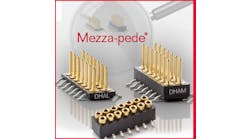 Mezza-pede&circledR; Low Profile SMT Connectors from Advanced Interconnections Corp.