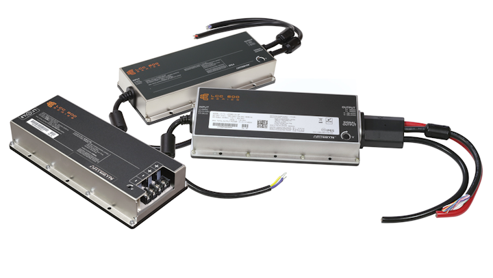 LCC600 Series - 600 Watt Conduction Cooled AC-DC Power Supplies