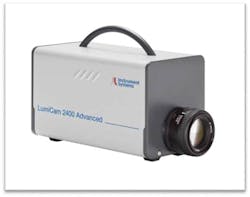 he new LumiCam 2400 imaging photometer and colorimeter provides images of displays and control indicators with an effective resolution of five megapixels.