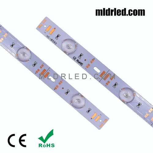 LED curtain strip lights with PMMA lens