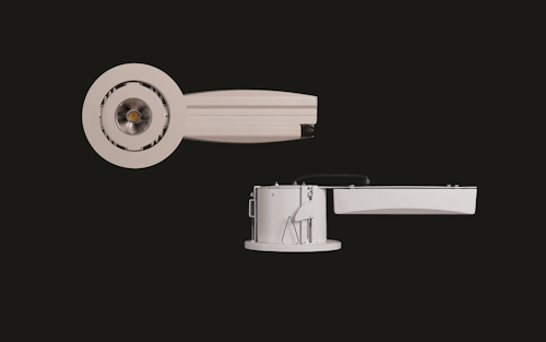 Oculus is a recessed downlight designed for outdoor, under canopy applications where resistance to weather, light output and directional aiming are important.