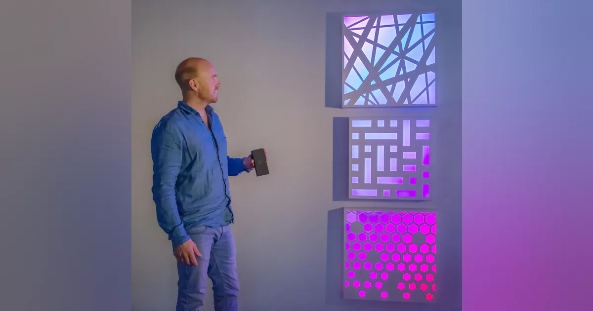 INVENTDESIGN LAUNCHES STYLISH, DYNAMIC WALL PANEL FOR INTERIOR LIGHTING ...
