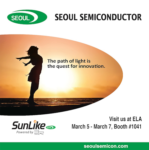 Seoul Semiconductor Exhibts at ELA 2019