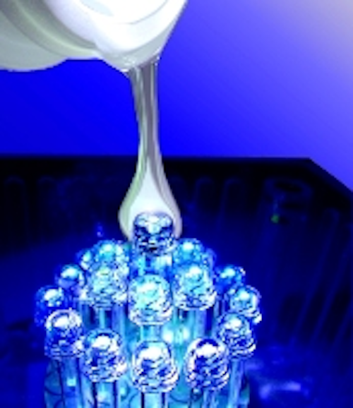 LED clear potting compound