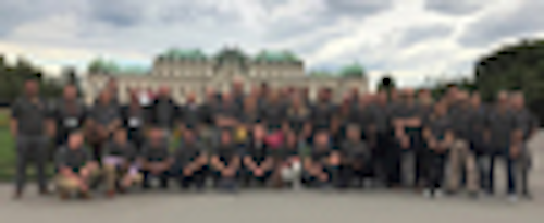 The opportunity for informal networking was provided during a guided tour of Vienna