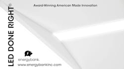 energybank ThinLine LED wins Plant Engineering Product of the Year Award - Silver in the Lighting Category