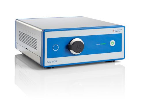 The stray light corrected CAS 140D array spectrometer is ideally suited to the assessment of blue light hazard from light sources.