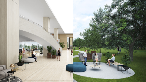 Cooledge is the leader of an industry-merging category, luminous surfaces, which makes illumination integral to architecture. Luminous surfaces can provide a sense of space as nature's luminous surface provides comfortable background lighting for life.