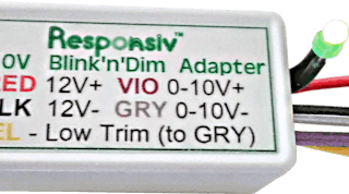 Responsiv&trade; Blink&apos;n&apos;Dim Adapter for 0-10V Dimmable Fixtures