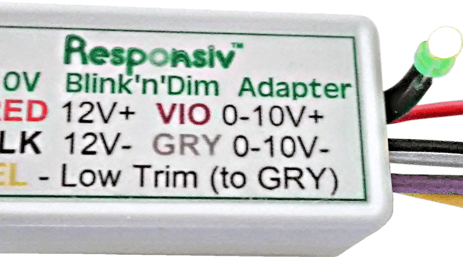 Responsiv&trade; Blink&apos;n&apos;Dim Adapter for 0-10V Dimmable Fixtures