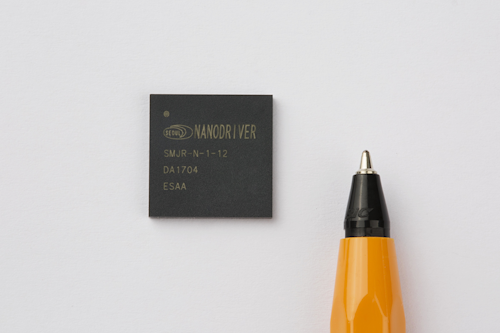 The NanoDriver Series is the industry’s smallest phase-cut DC LED driver, with a power density 10X higher than conventional LED drivers.